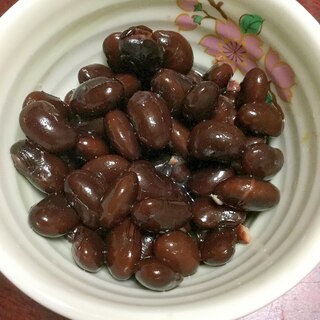 黒豆の煮物【ほっこり☆和食】